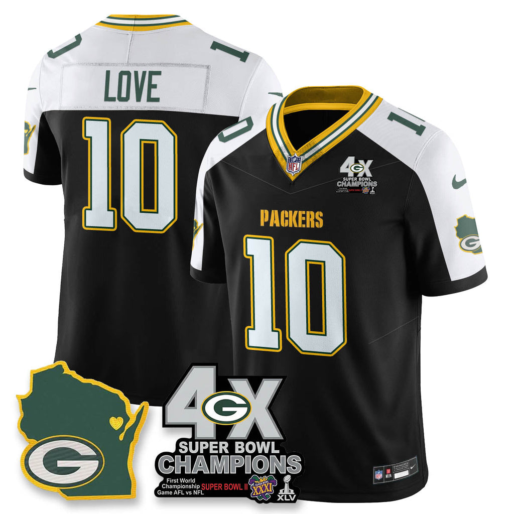 GB 4-Time Champions Patch Vapor Limited Jersey - image 1