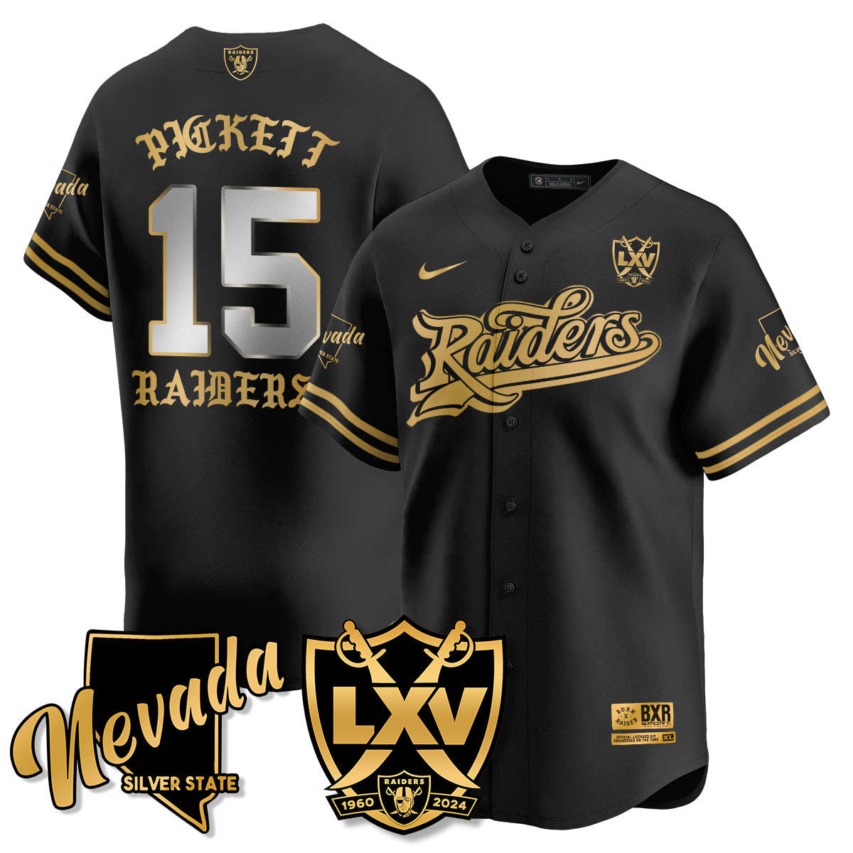 LVR Born x Raised Baseball Jersey - All Stitched - image 35