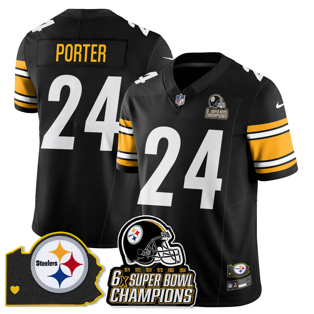 PIT 6-Time Champions Patch Vapor Limited Jersey - image 60