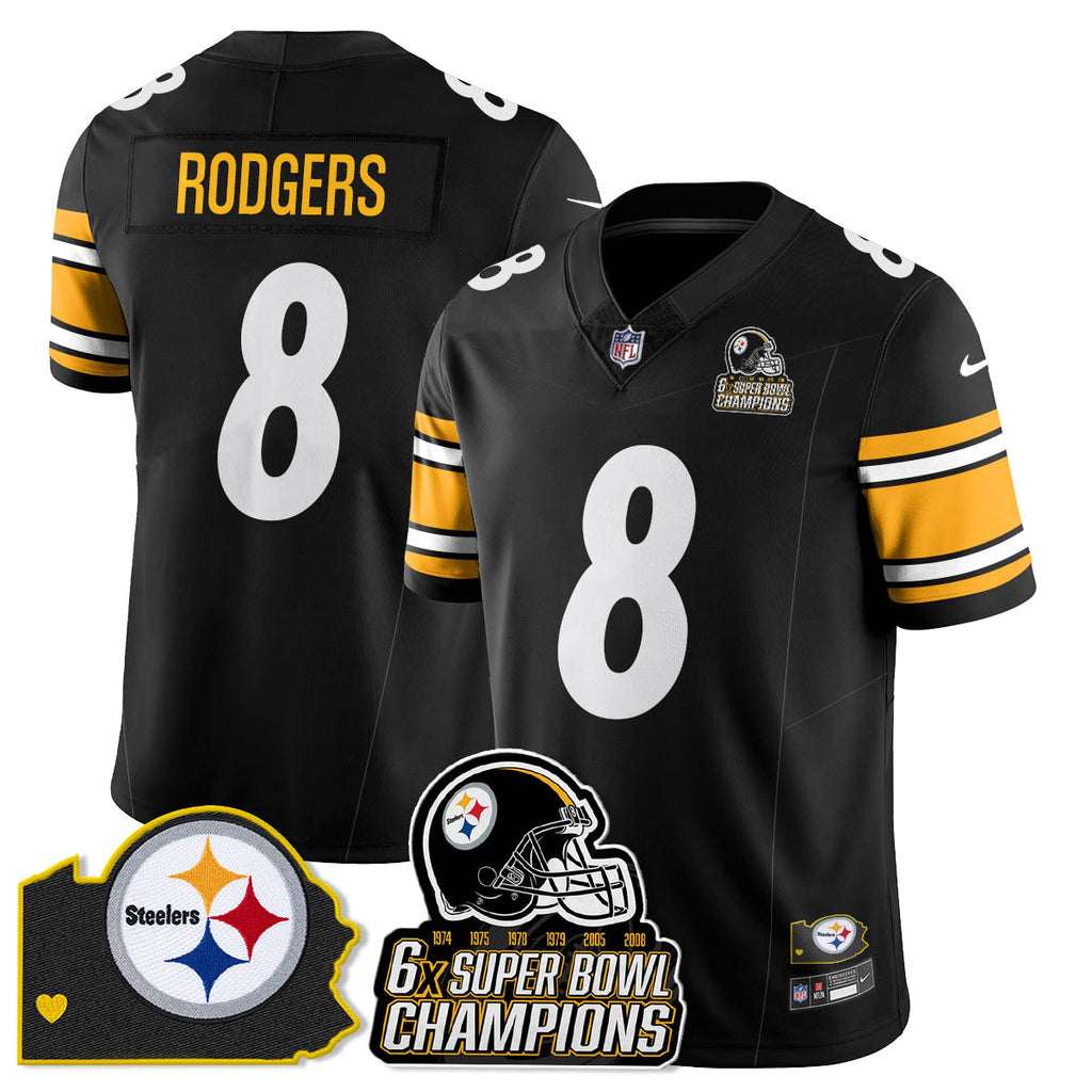 PIT 6-Time Champions Patch Vapor Limited Jersey - image 58