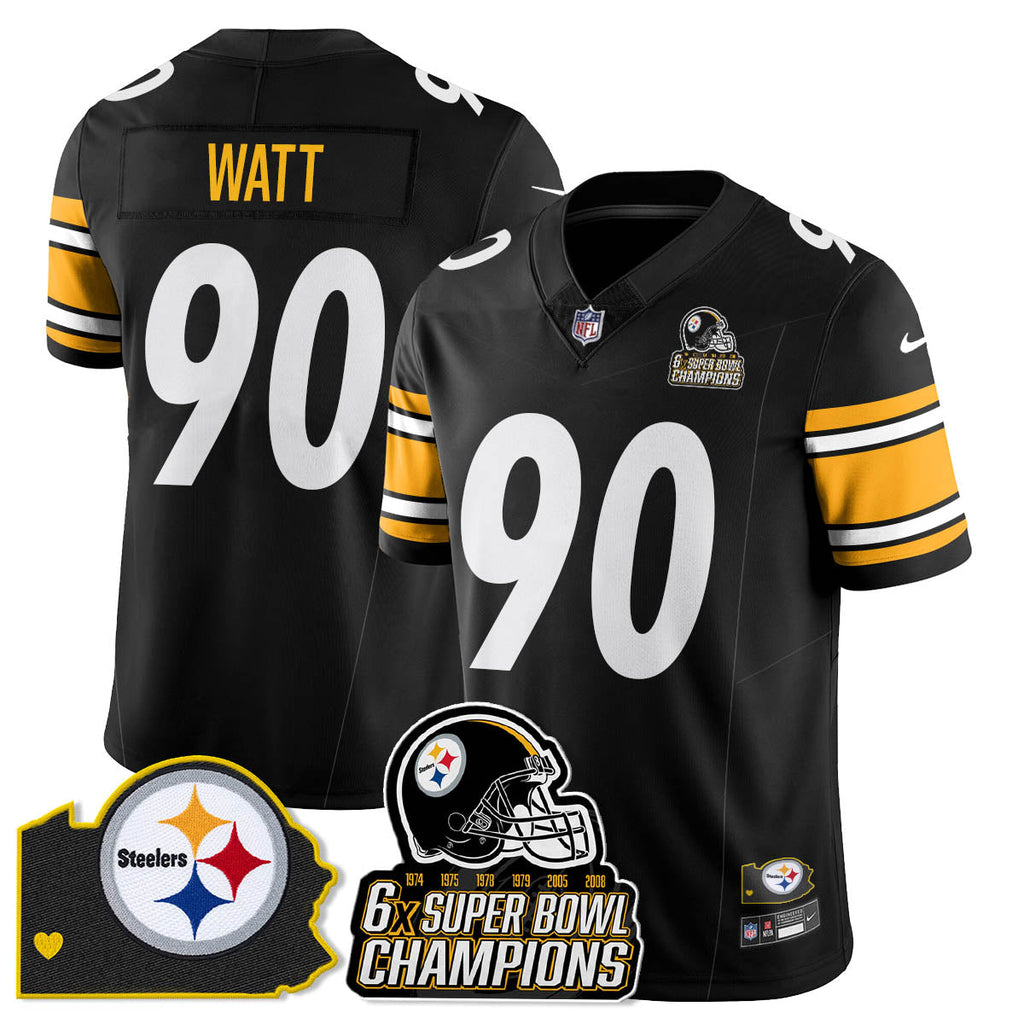 PIT 6-Time Champions Patch Vapor Limited Jersey - image 57