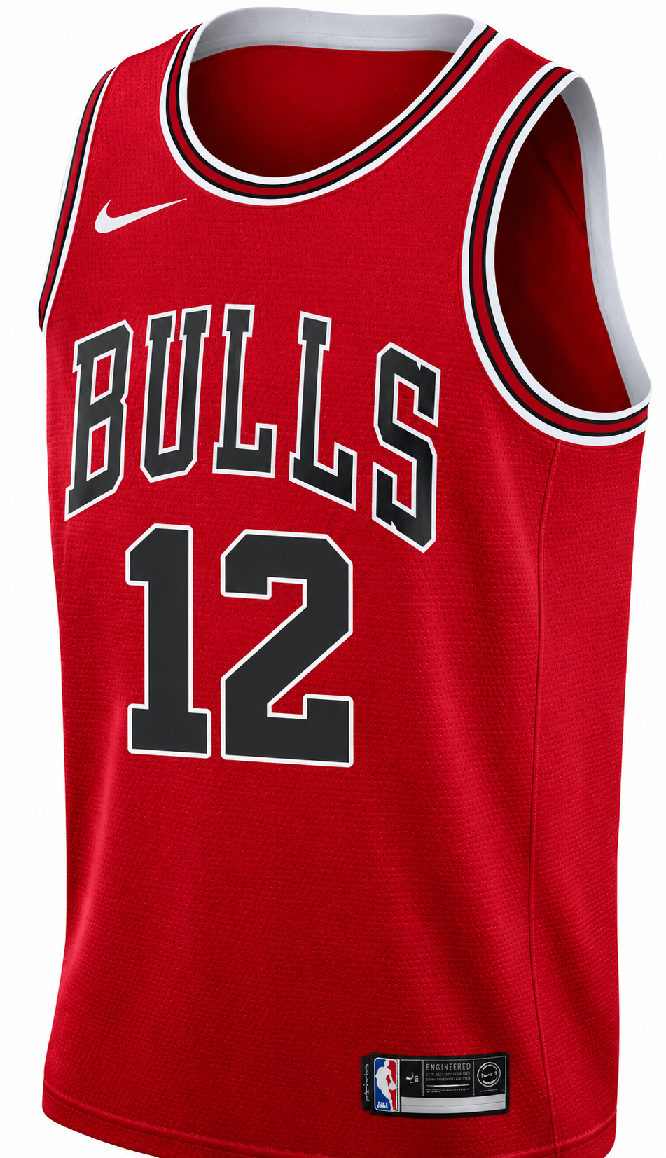 Chicago Bulls Ayo Dosunmu Red Nike Swingman Icon Jersey - image 2