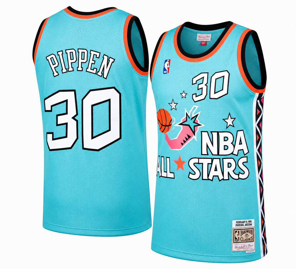 Men's Scottie Pippen Eastern Conference Mitchell & Ness 1996 All-Star Hardwood Classics Swingman Jersey - Teal - image 1