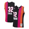 Miami Heat Shaquille O'Neal 2005-06 Mitchell & Ness Black Basketball Jersey - image 1