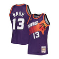 Phoenix Suns Steve Nash Purple 1996-97 Hardwood Classics Swingman Jersey - image 1