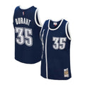 Oklahoma City Thunder Kevin Durant Navy 2015-16 Hardwood Classics Swingman Jersey - image 1