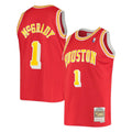 Houston Rockets Tracy McGrady 2004-05 Mitchell & Ness Red Basketball Jersey - image 1