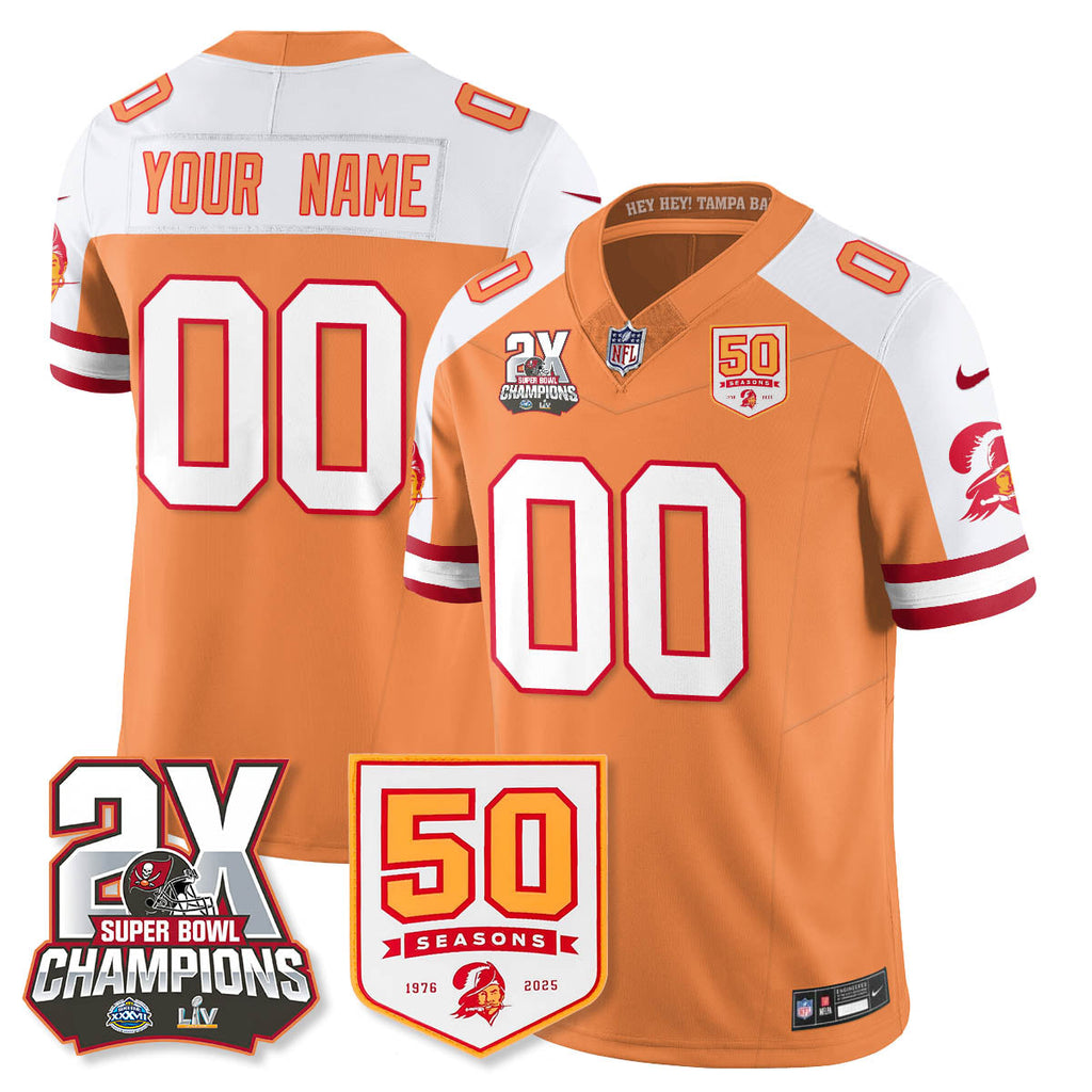 TB 2-Time Champions Patch Throwback Vapor Limited Jersey - image 34