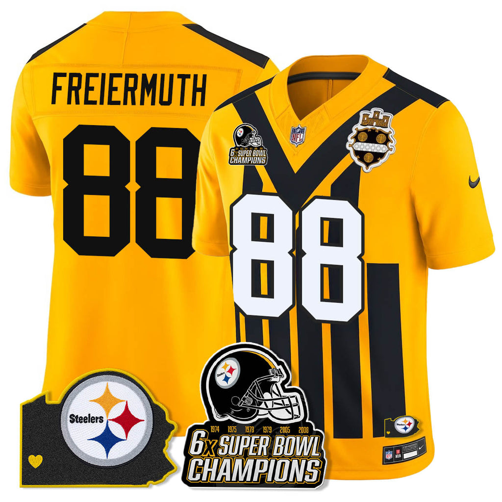 PIT 6-Time Champions Patch Vapor Limited Jersey - image 52