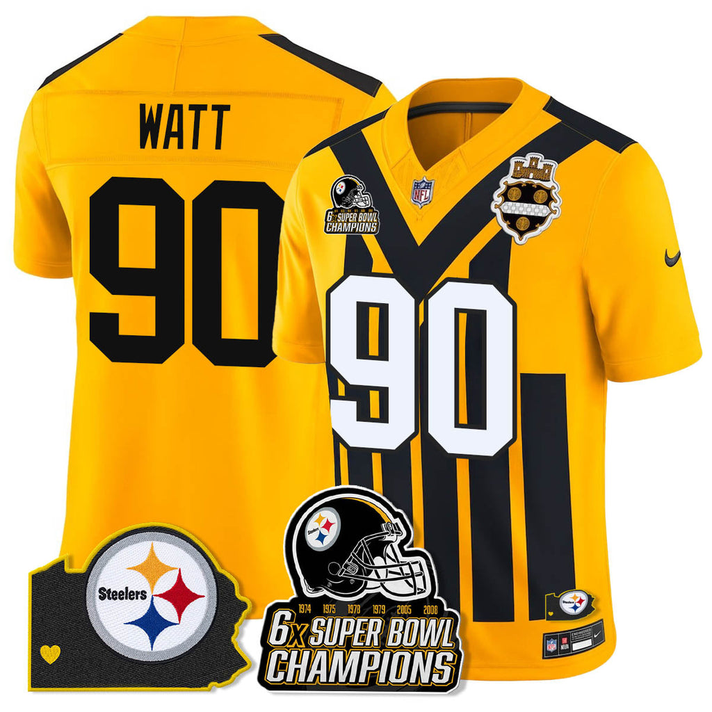 PIT 6-Time Champions Patch Vapor Limited Jersey - image 49