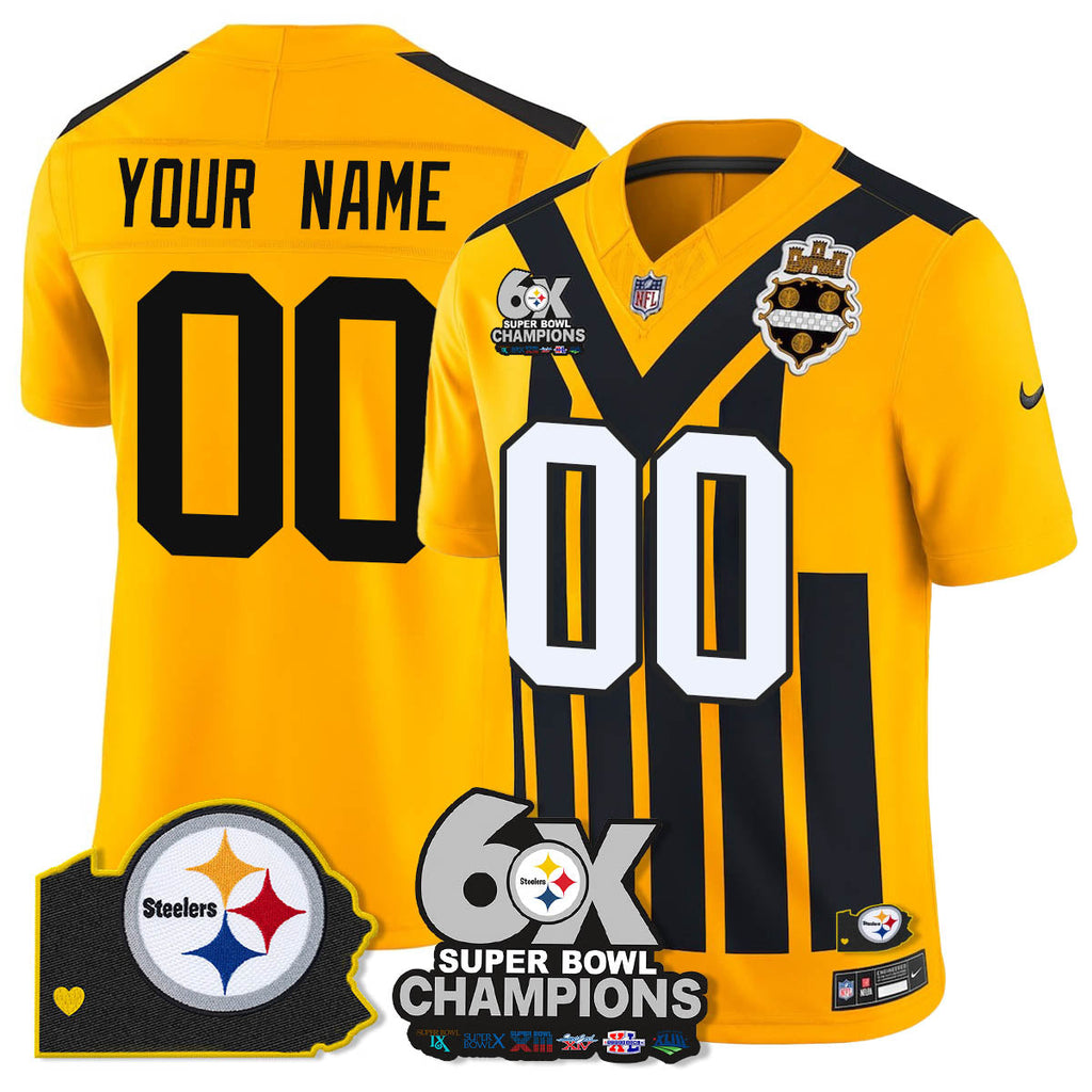 PIT 6-Time Champions Patch Vapor Limited Jersey - image 68