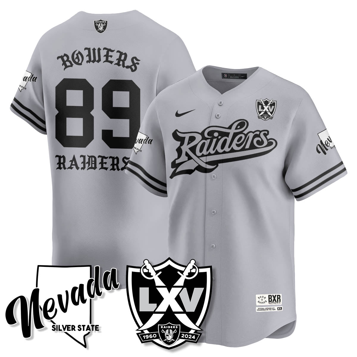LVR Born x Raised Baseball Jersey - All Stitched - image 14