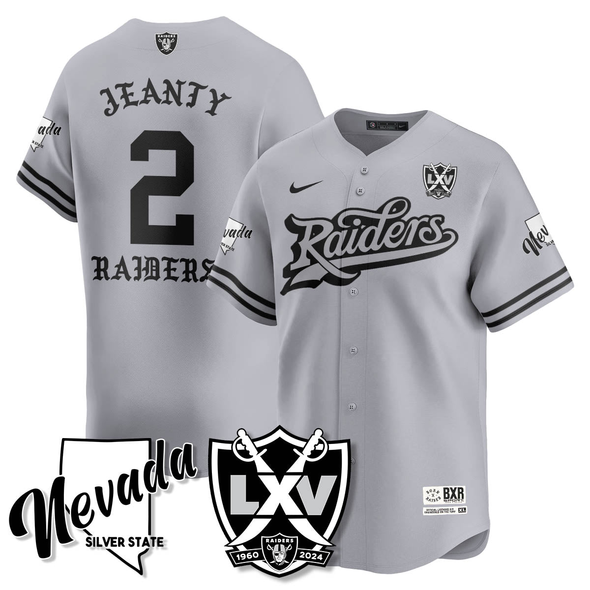 LVR Born x Raised Baseball Jersey - All Stitched - image 15