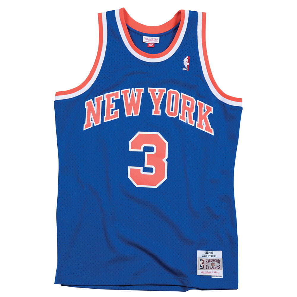 John Starks Mitchell & Ness 91-92 Road Swingman Jersey - image 2