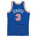 John Starks Mitchell & Ness 91-92 Road Swingman Jersey - image 1