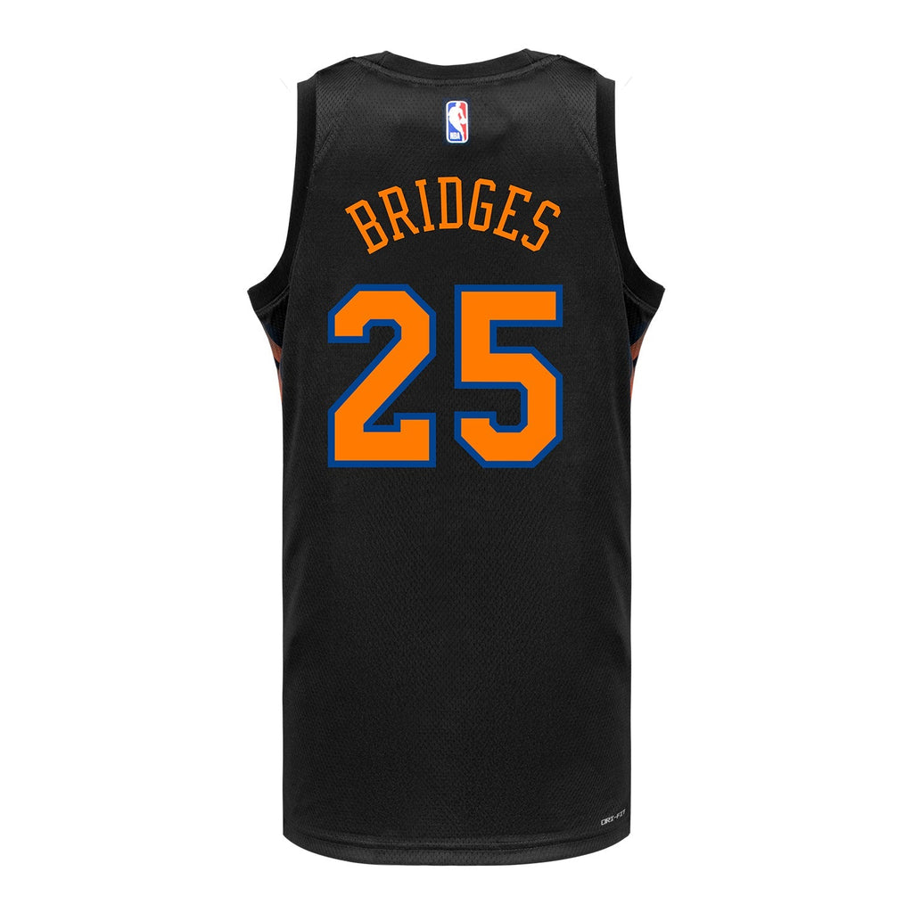 Mikal Bridges Nike Black Statement Swingman Jersey - image 1