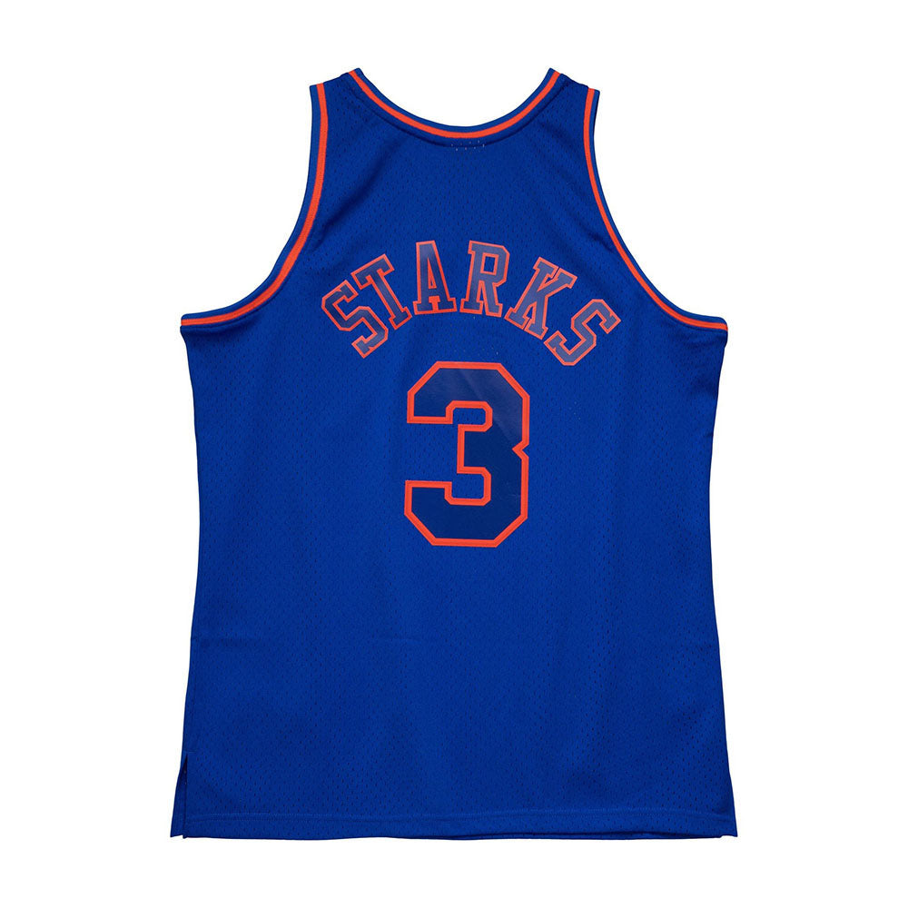 HWC Knicks Swingman Jersey John Starks 1996-97 Anniversary - image 1