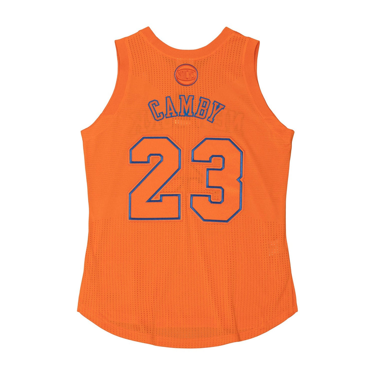 Mitchell & Ness Knicks 2012 Christmas Day Marcus Camby Jersey - image 1