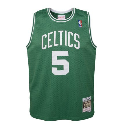 Boston Celtics Kevin Garnett Mitchell & Ness Kelly Green 2007-08 Hardwood Classics Swingman Jersey - image 2
