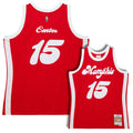 Memphis Grizzlies Vince Carter Red 2016-17 Hardwood Classics Swingman Jersey - image 1