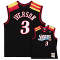 Philadelphia 76ers Allen Iverson October 5th, 2006 Hardwood Classics Swingman Jersey - image 1