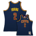Cleveland Cavaliers Kyrie Irving Navy 2011-12 Hardwood Classics Swingman Jersey - image 1