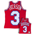 Philadelphia 76ers Allen Iverson 2002/03 Maxxout Basketball Jersey - image 1