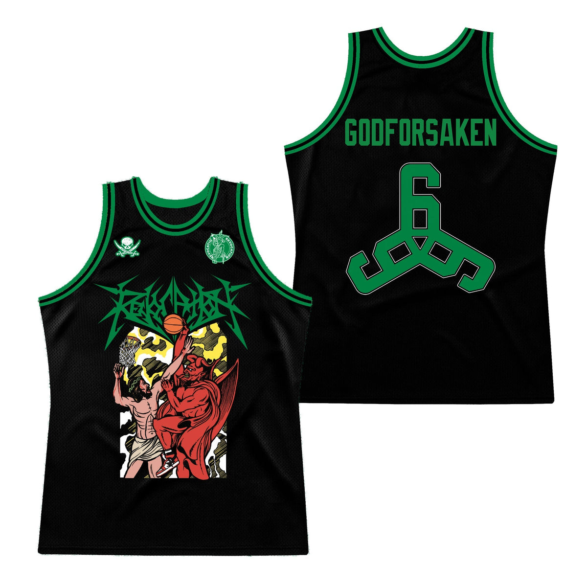 Revocation - Godforsaken basketball jersey - image 1