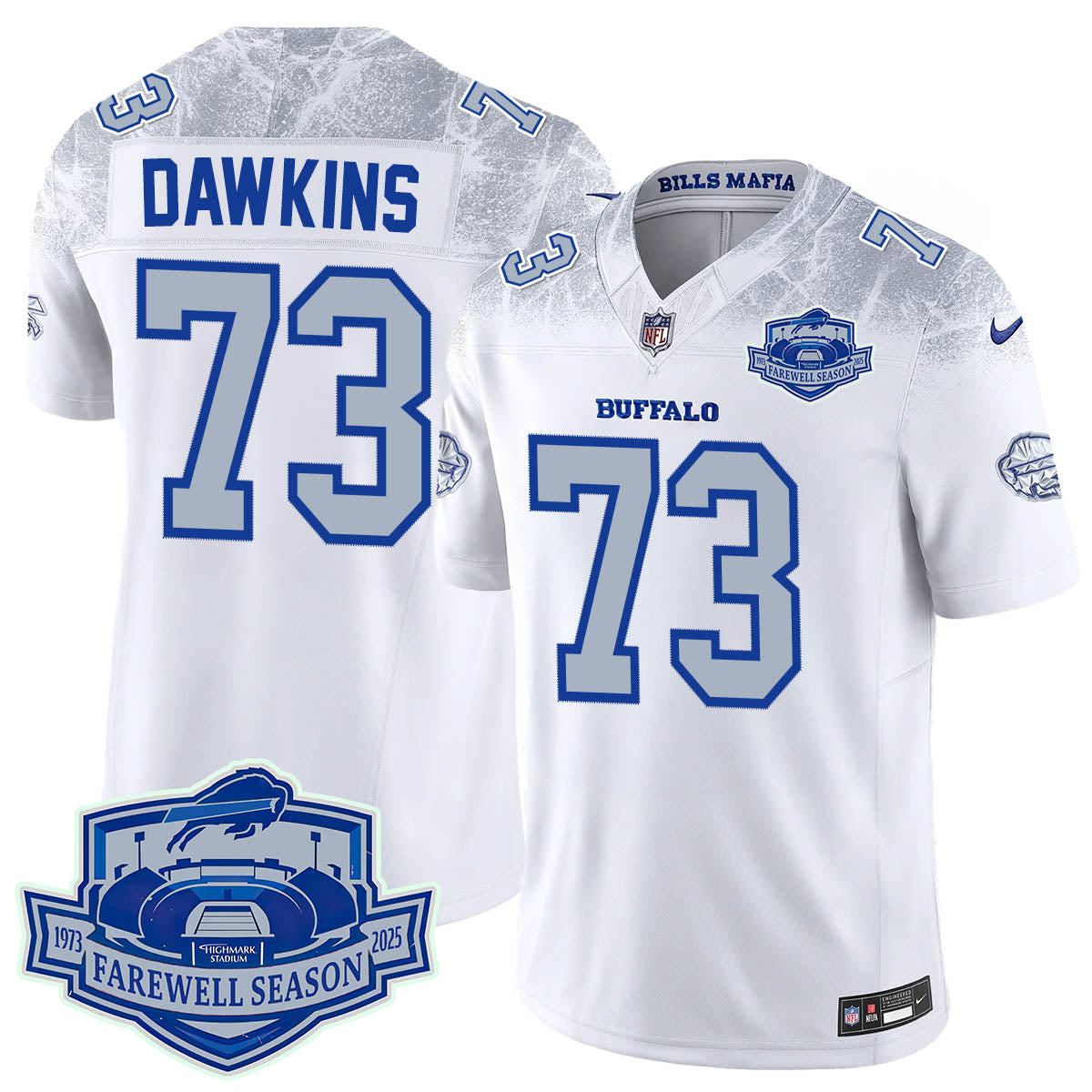 BB 2025 Jersey All Stitched - Farewell to Highmark Stadium - image 12