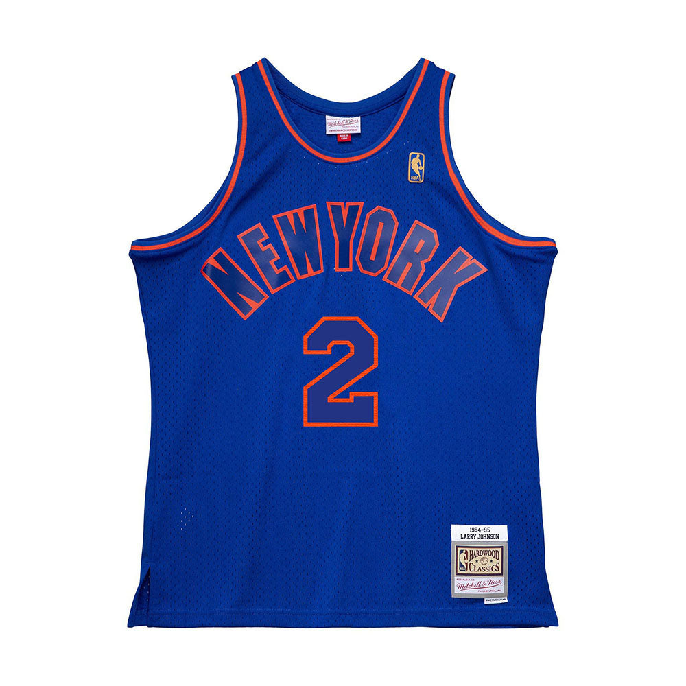 HWC Knicks Swingman Jersey Larry Johnson 1996-97 Anniversary - image 2