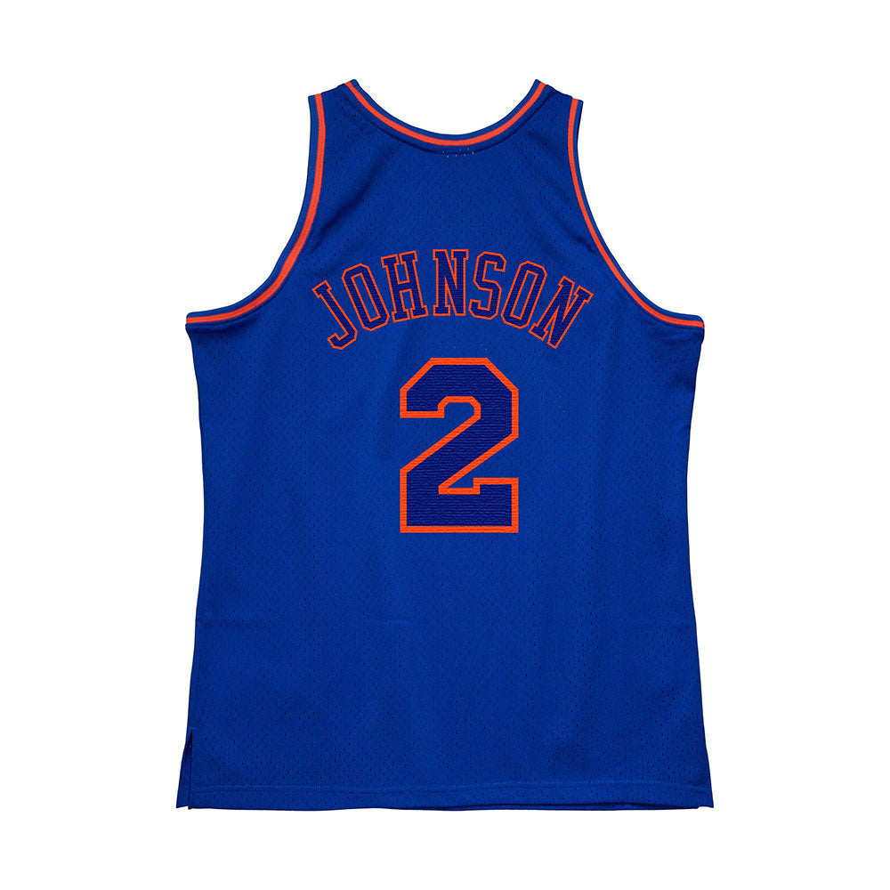 HWC Knicks Swingman Jersey Larry Johnson 1996-97 Anniversary - image 1