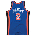 Mitchell & Ness Knicks 1998 Larry Johnson Road Jersey - image 1