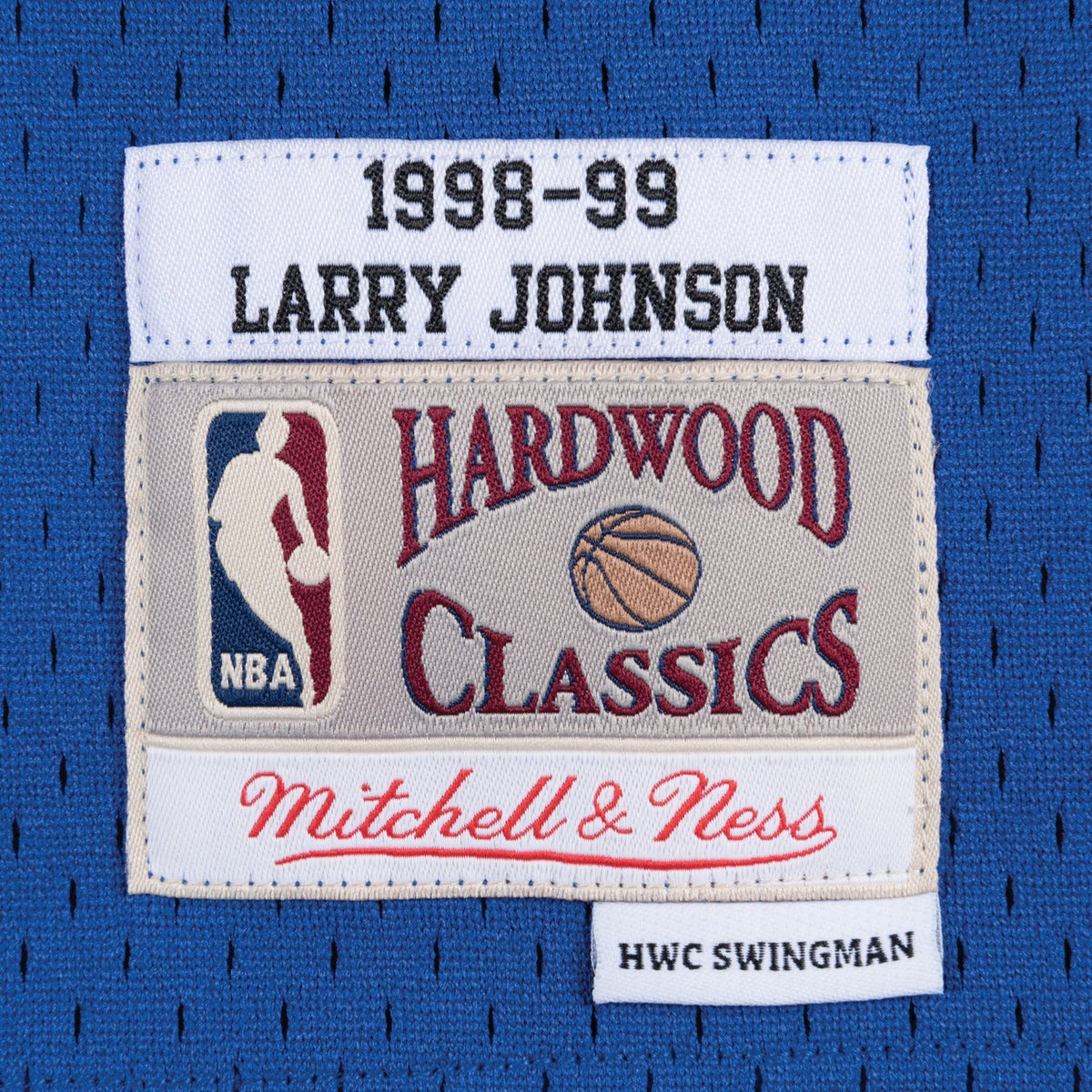 Mitchell & Ness Knicks 1998 Larry Johnson Road Jersey - image 3
