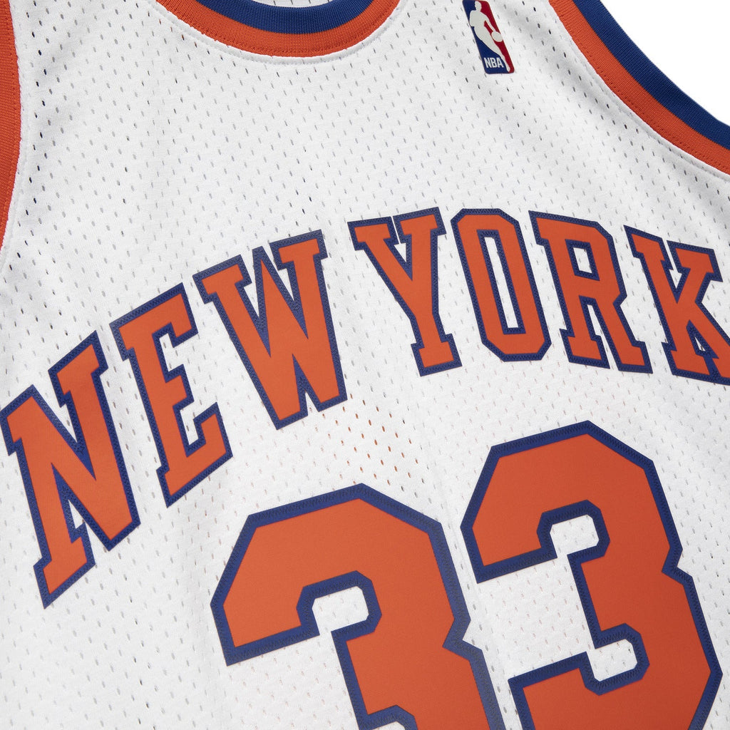 Patrick Ewing Mitchell & Ness 1985 White Swingman Jersey - image 4