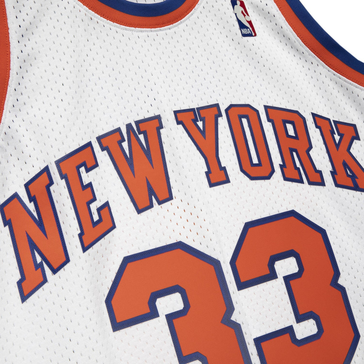 Patrick Ewing Mitchell & Ness 1985 White Swingman Jersey - image 4