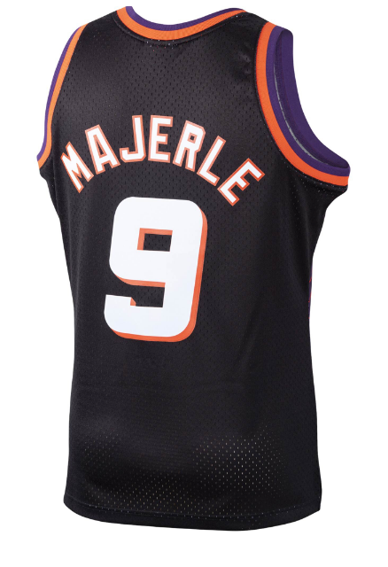 Men's Phoenix Suns Dan Marjerle Mitchell & Ness Black Hardwood Classics Swingman Jersey - image 3