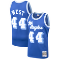 Men's Los Angeles Lakers Jerry West Mitchell & Ness Royal Hardwood Classics 1960-61 Swingman Jersey - image 1