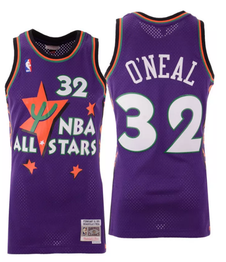 Men's Shaquille O'Neal NBA All Star 1995 Swingman Jersey By Mitchell & Ness - image 1