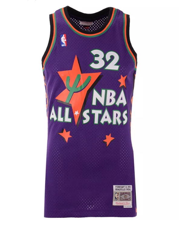 Men's Shaquille O'Neal NBA All Star 1995 Swingman Jersey By Mitchell & Ness - image 2
