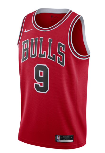 Chicago Bulls Nikola Vucevic Red Nike Swingman Icon Jersey - image 2