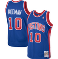 Men's Detroit Pistons Dennis Rodman 1988-89 Mitchell & Ness NBA Men's Hardwood Classic Swingman Jersey - image 1