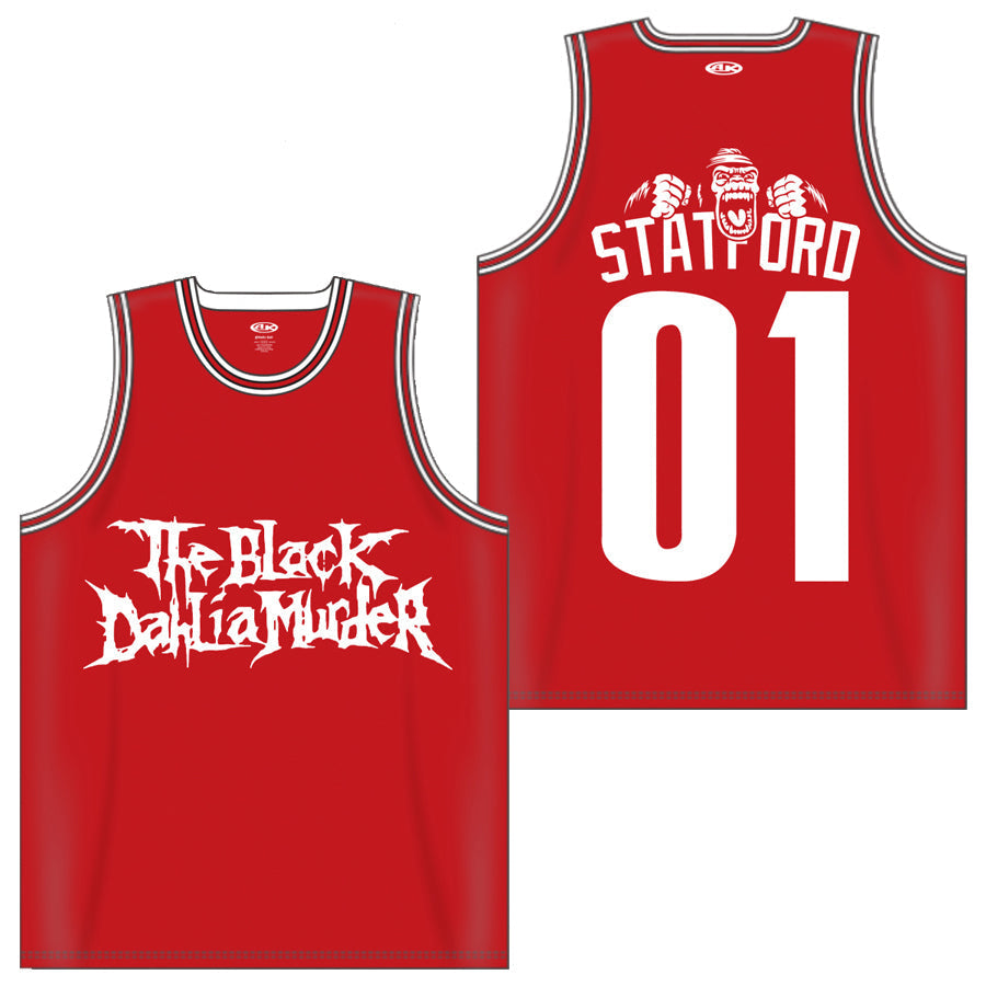 The Black Dahlia Murder - Statutory Ape basketball jersey - image 2