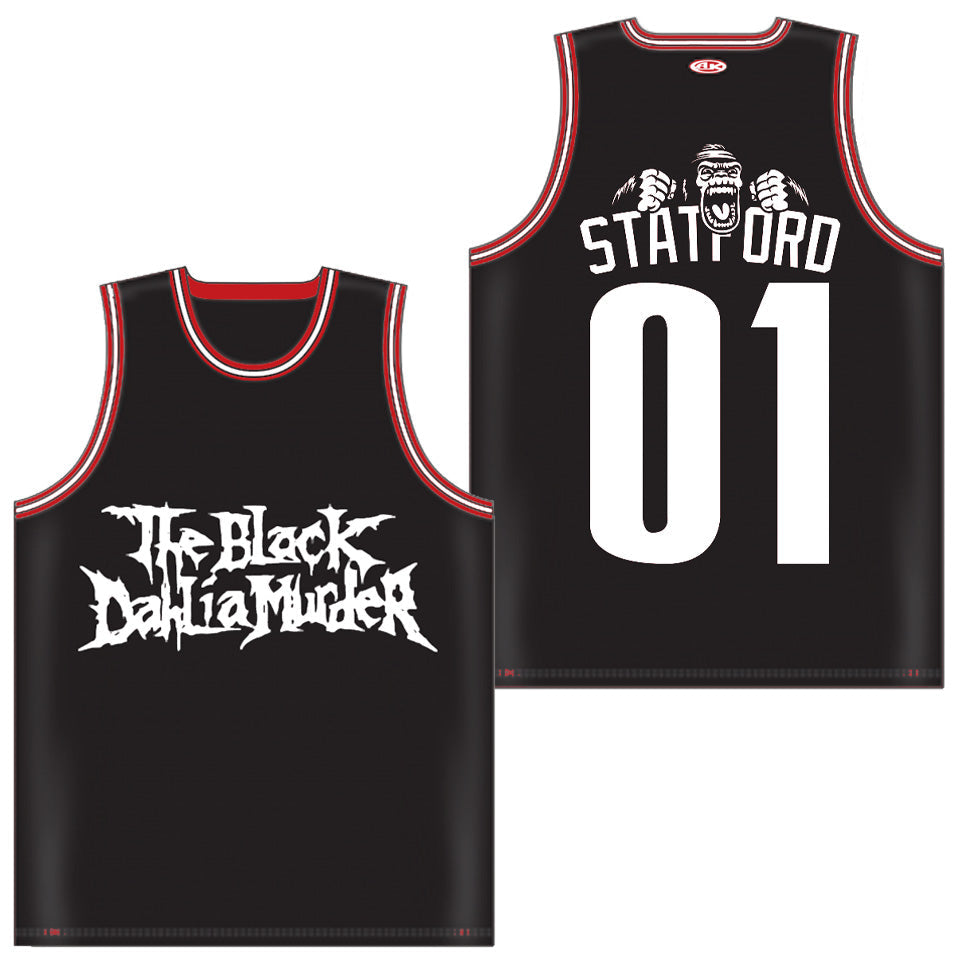 The Black Dahlia Murder - Statutory Ape basketball jersey - image 5