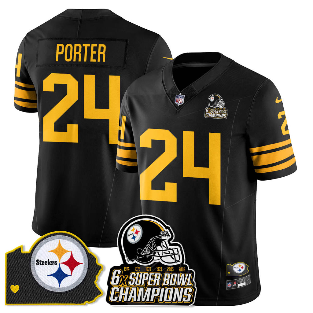 PIT 6-Time Champions Patch Vapor Limited Jersey - image 37