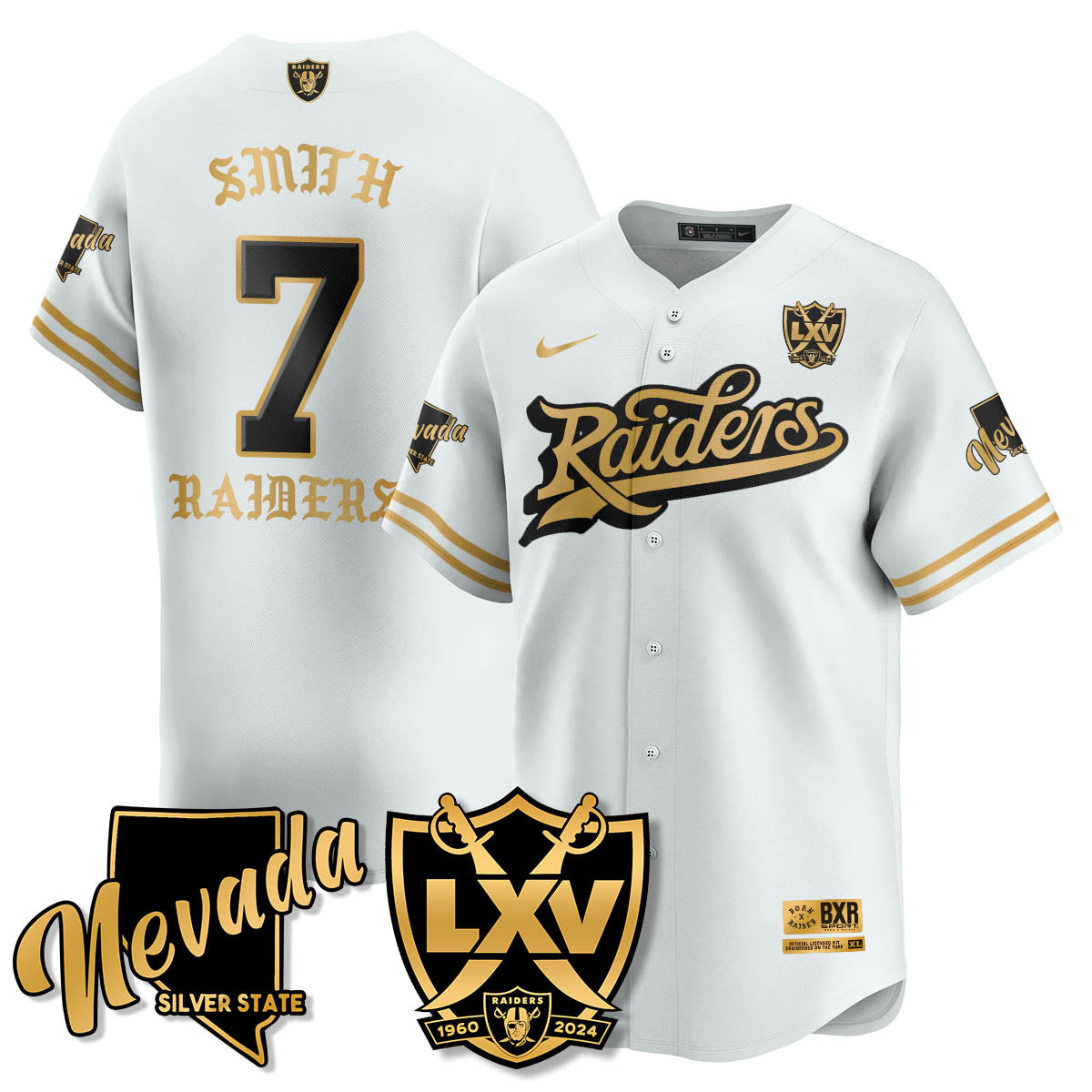 LVR Born x Raised Baseball Jersey - All Stitched - image 40