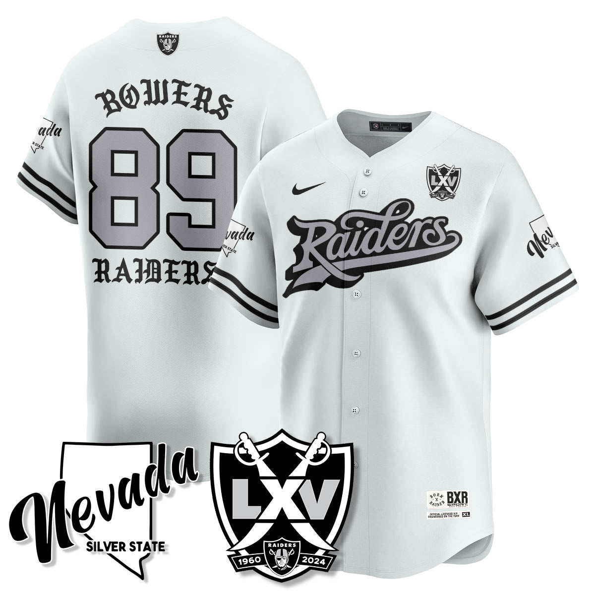 LVR Born x Raised Baseball Jersey - All Stitched - image 26