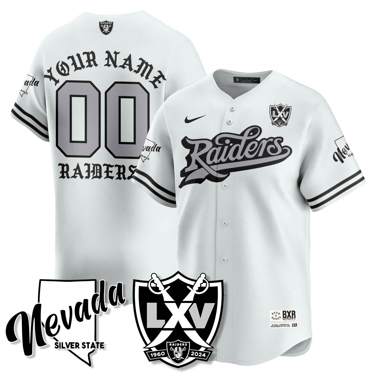 LVR Born x Raised Baseball Jersey - All Stitched - image 47
