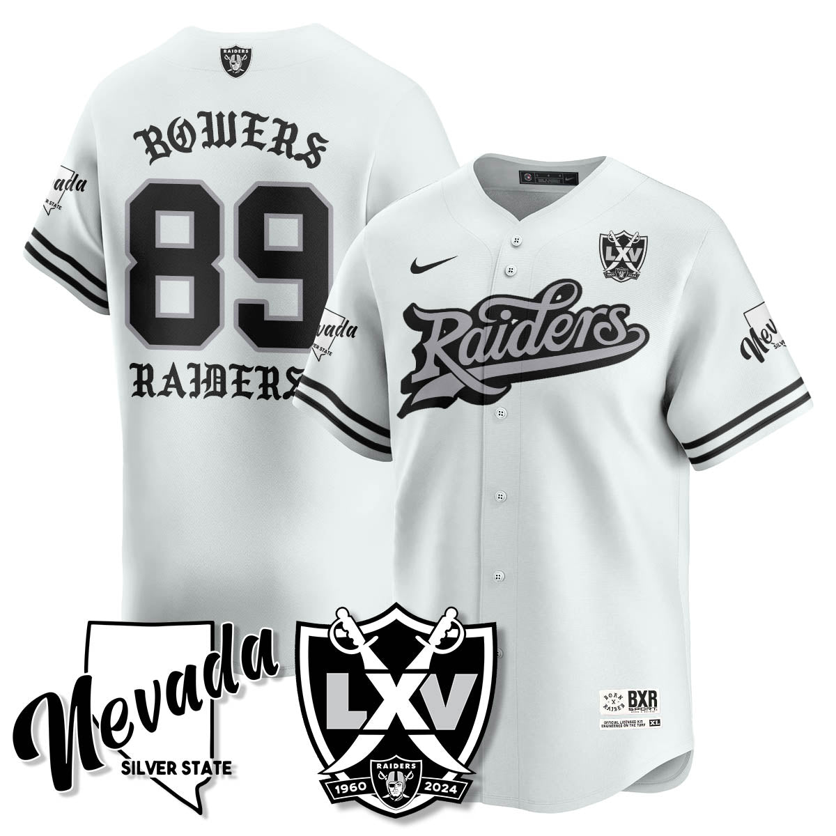 LVR Born x Raised Baseball Jersey - All Stitched - image 20