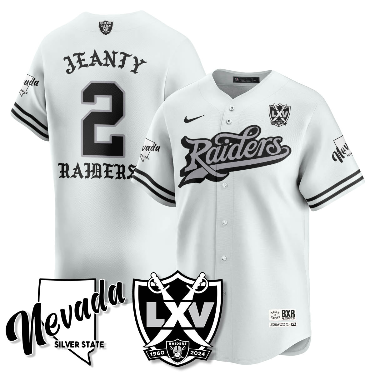 LVR Born x Raised Baseball Jersey - All Stitched - image 21