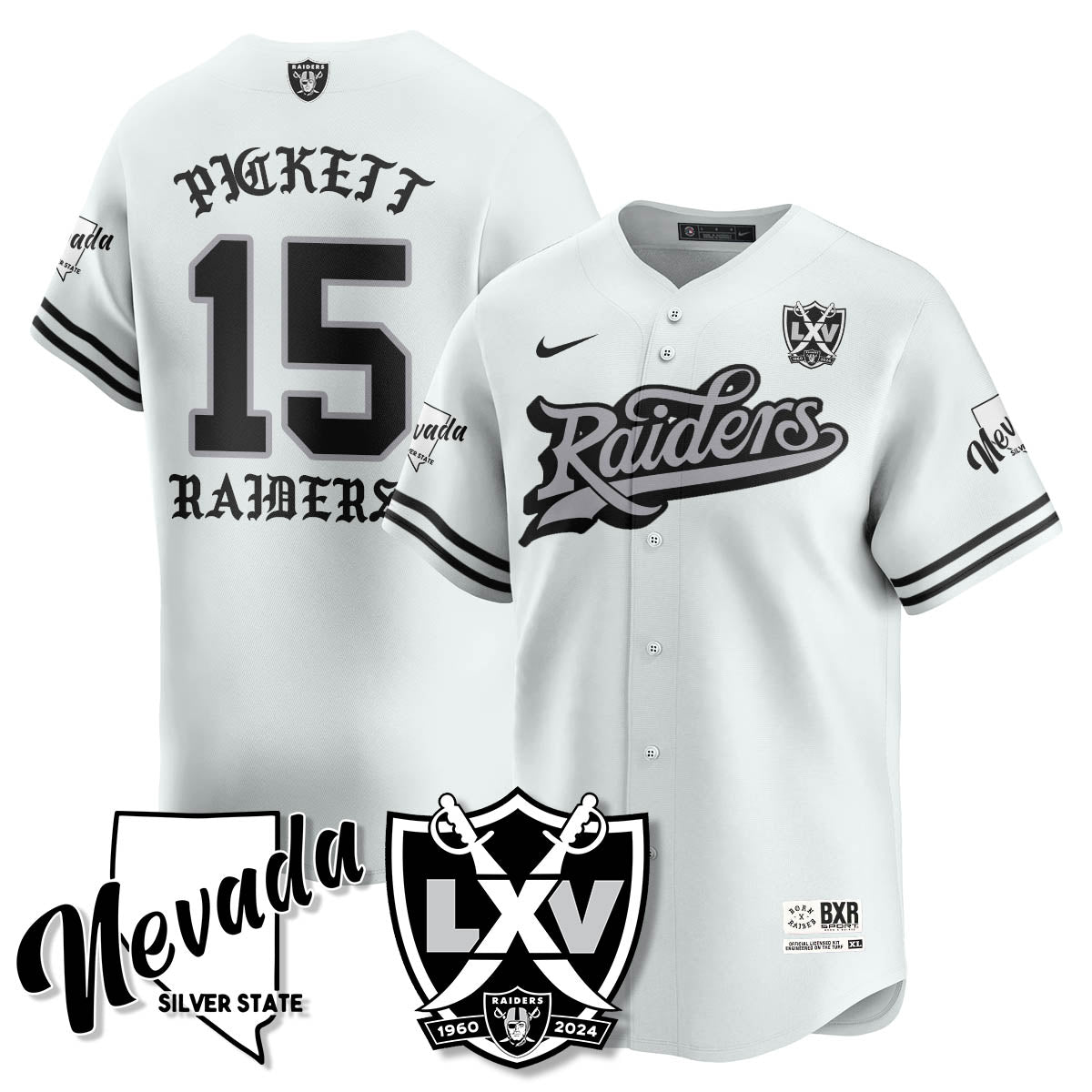 LVR Born x Raised Baseball Jersey - All Stitched - image 23